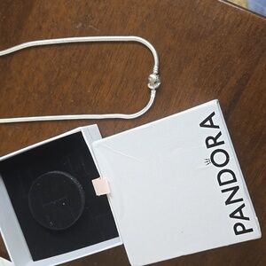 Pandora Moments Heart Clasp Necklace